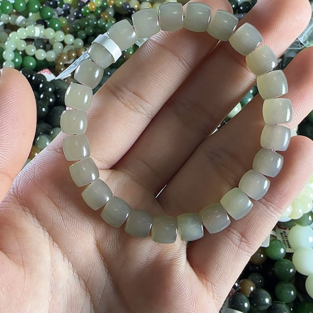 和田玉手链未镶嵌175