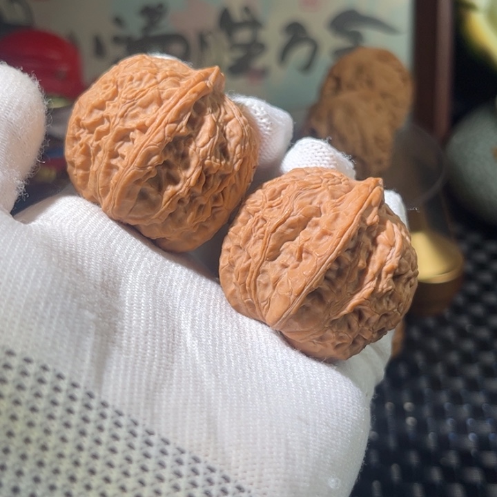 文玩核桃把件四喜