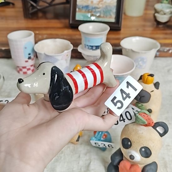 541腊肠狗装饰器筷子支架