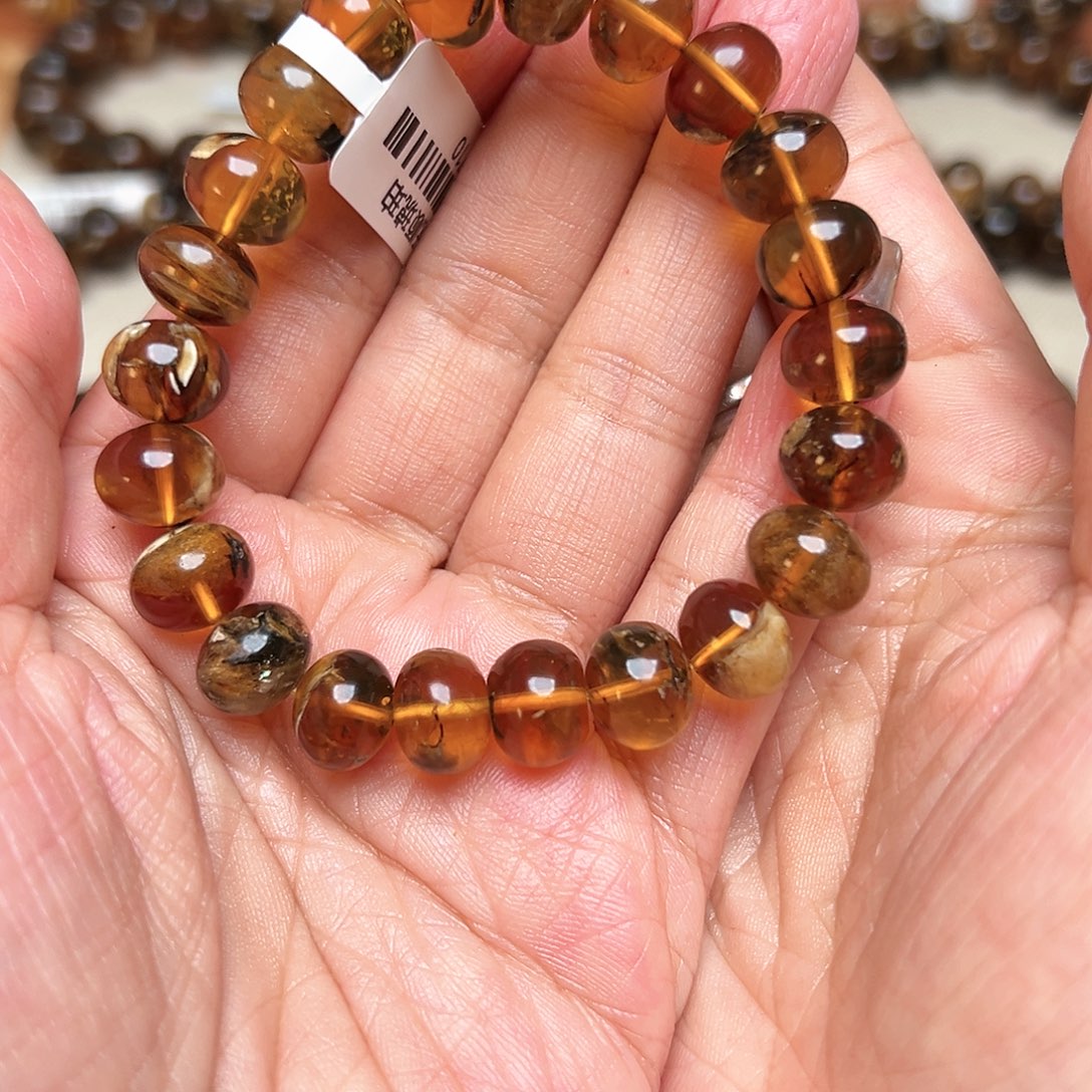 琥珀未镶嵌裸石抚顺琥珀10710十