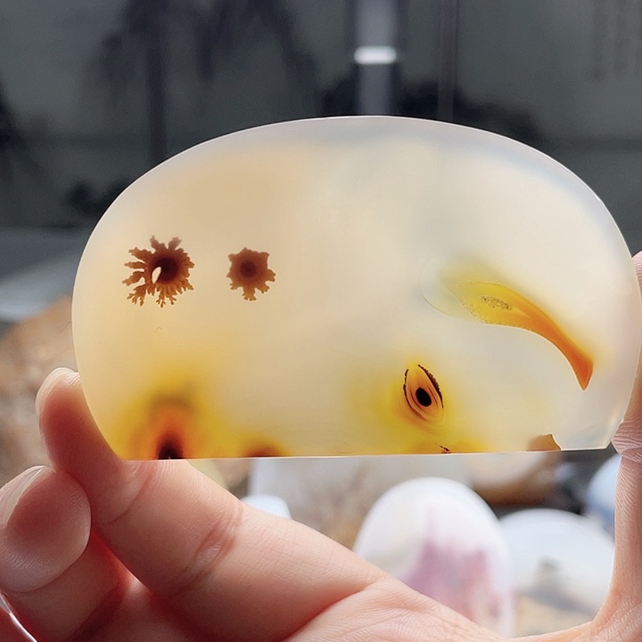 玛瑙/玉髓未镶嵌吊坠(不含链)