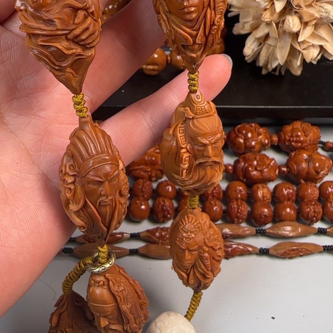 橄榄核手串/手链念恽 蜀国七雄