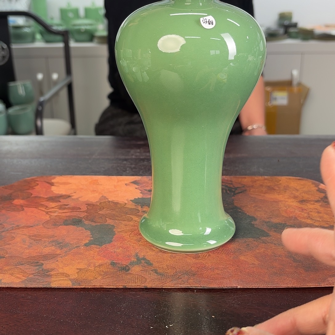 龙泉云间青瓷小米茶器