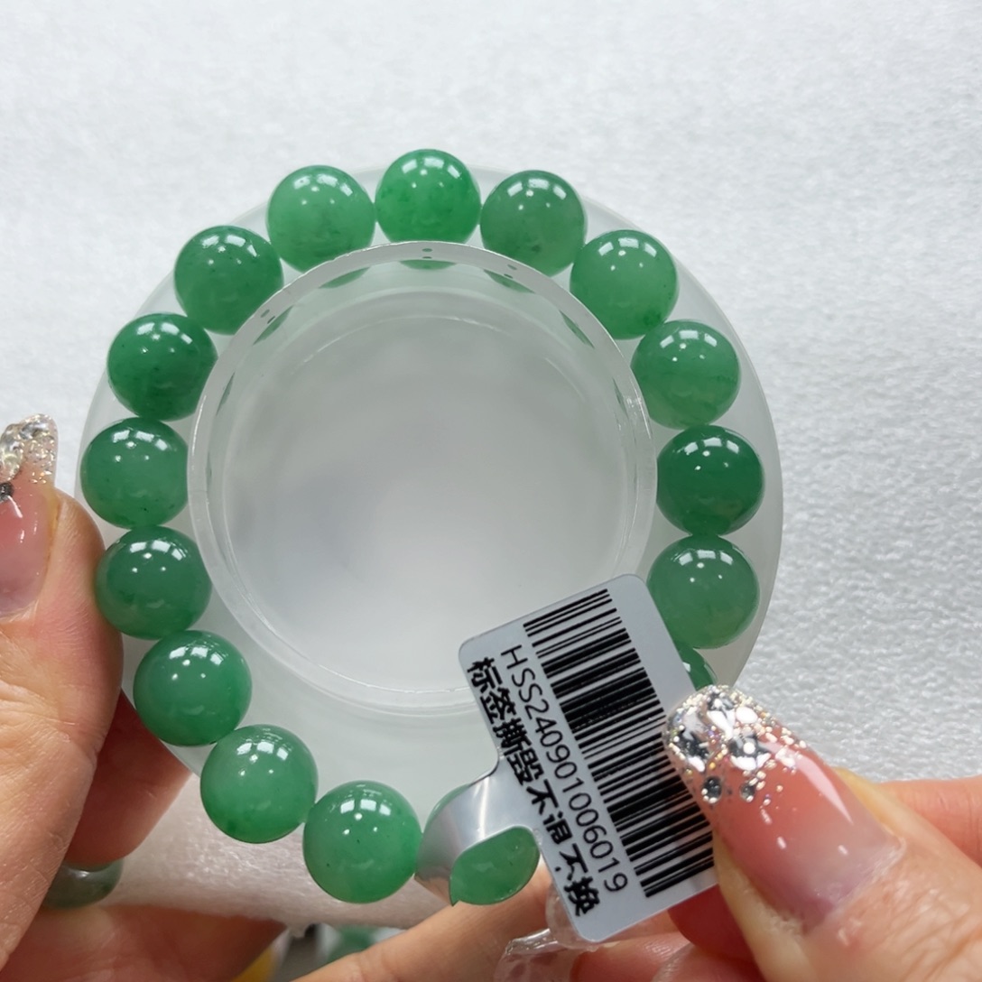 石英质玉手链未镶嵌+昕昕12