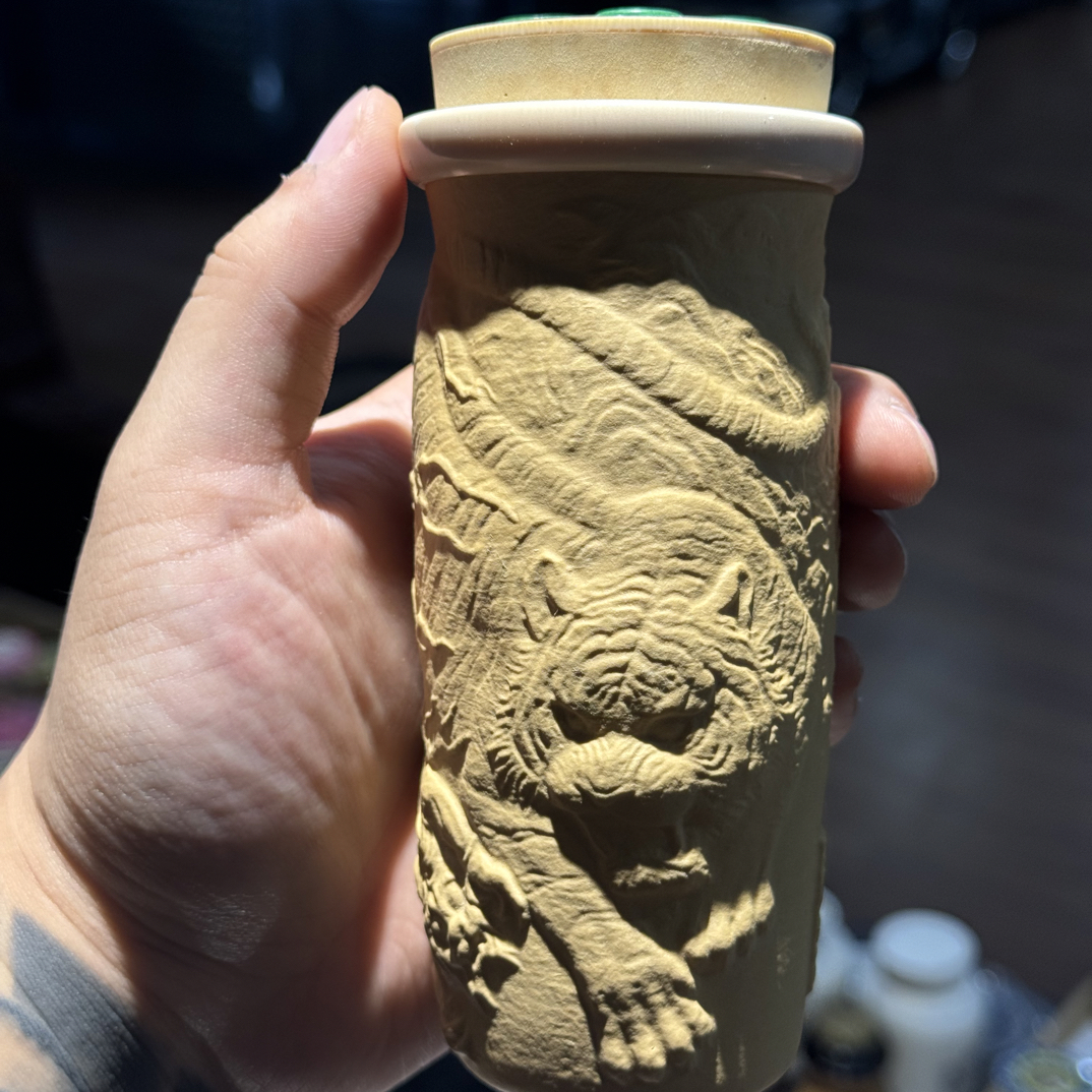 老虎款·金睛摄魅图·葫芦（鸣虫用具）