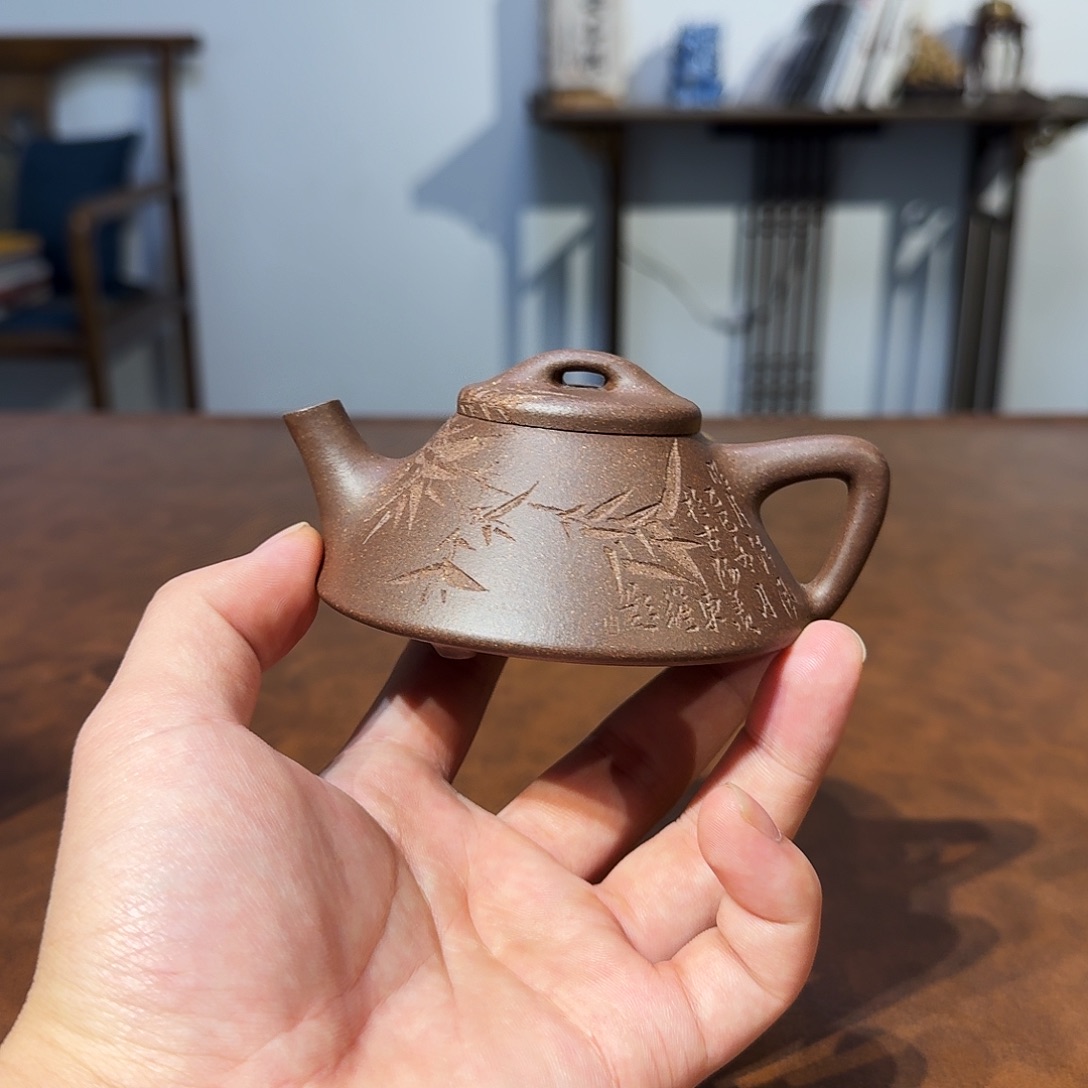 从***来紫砂茶壶原矿紫砂壶