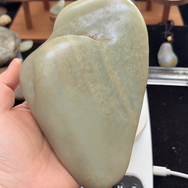 周***6和田玉（糖玉）未镶嵌挂件