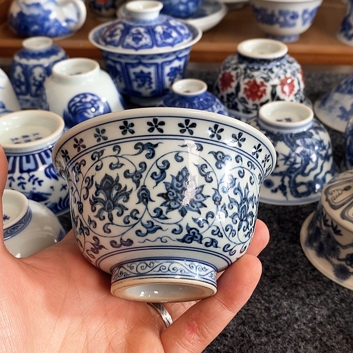 【微瑕】永乐压手杯