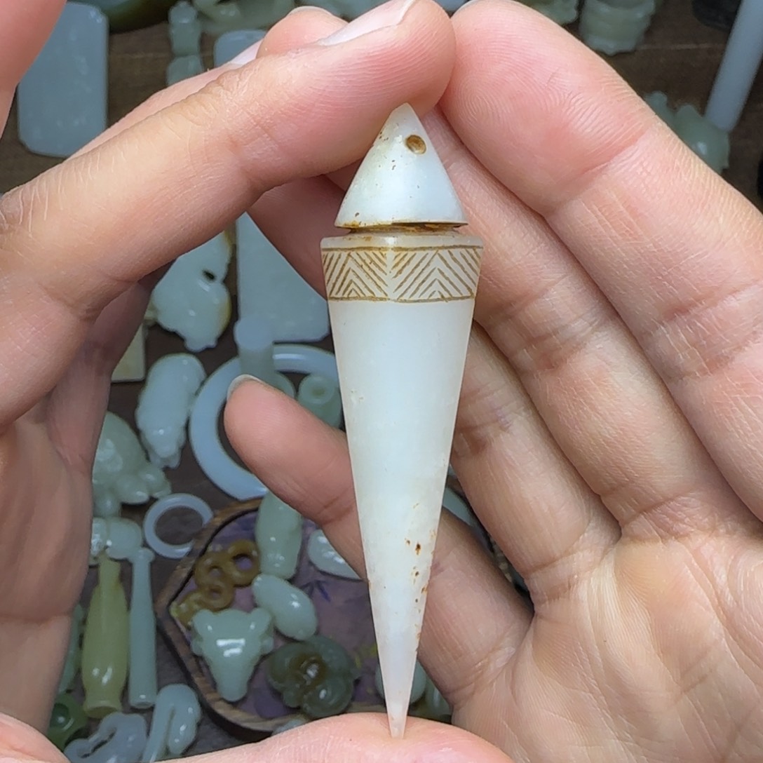 和田玉挂件未镶嵌