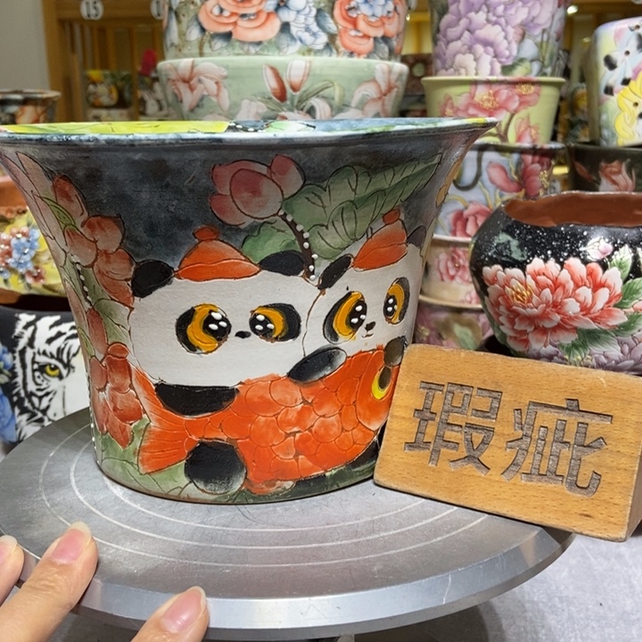 景德镇艺术手绘作品