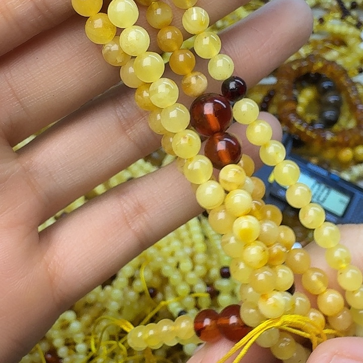 琥珀未镶嵌珠宝奇石