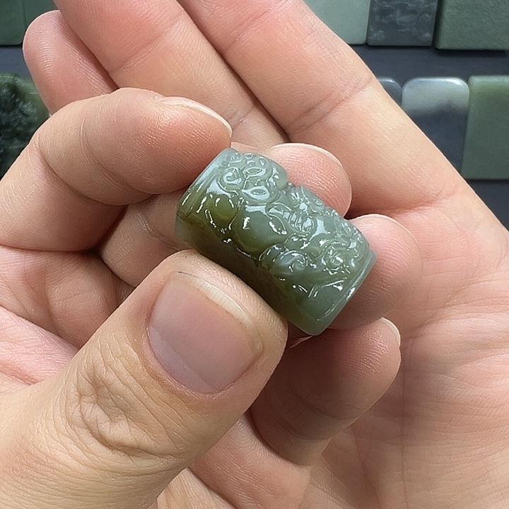 和田玉路路通未镶嵌