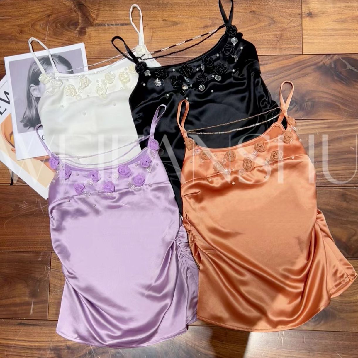 WEIFANSHU/魏凡舒WFS2151-灿若星芒吊带