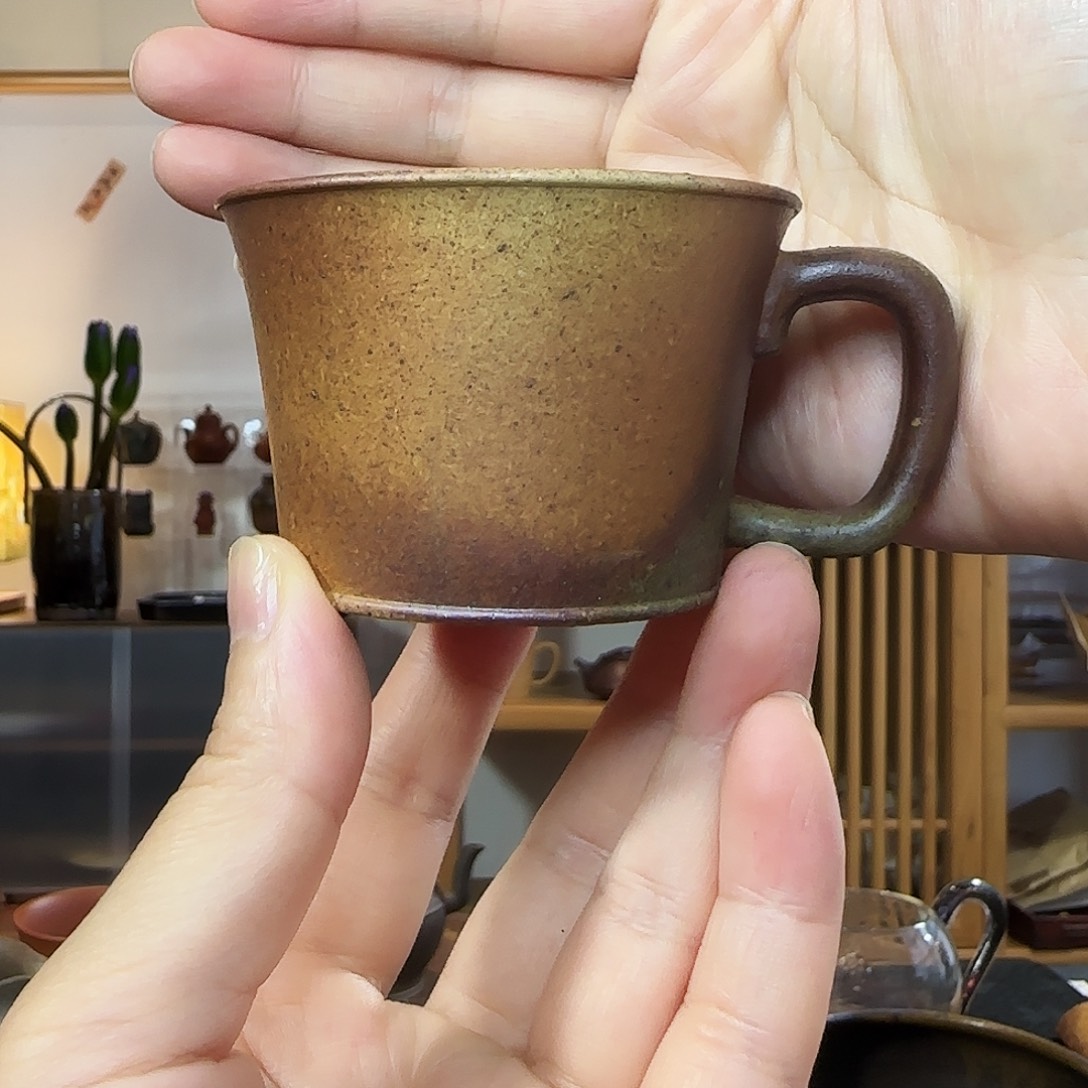 茶壶紫砂许*茶杯茶杯