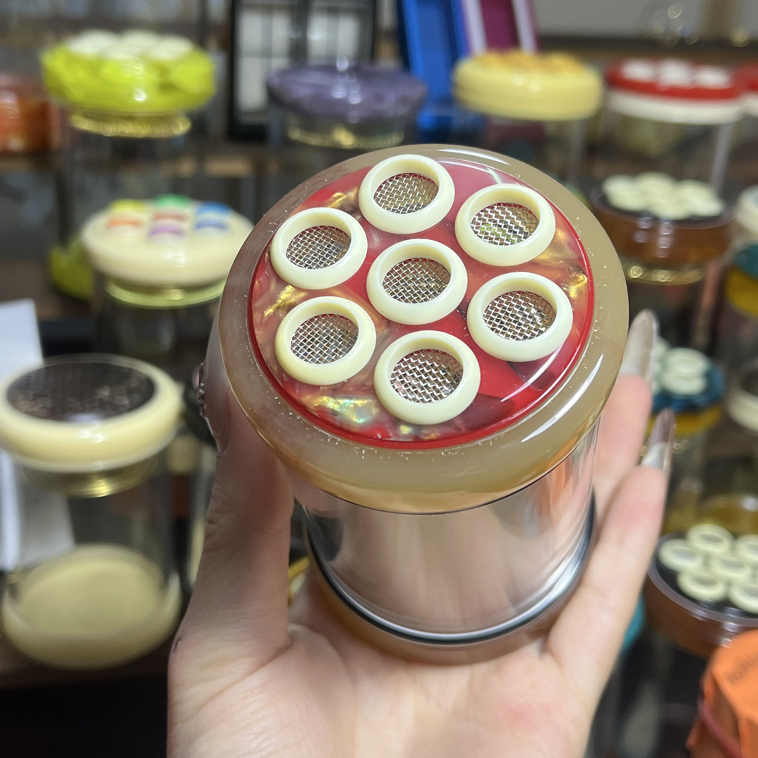 小欣精选_仿牛角60口径蝈蝈罐