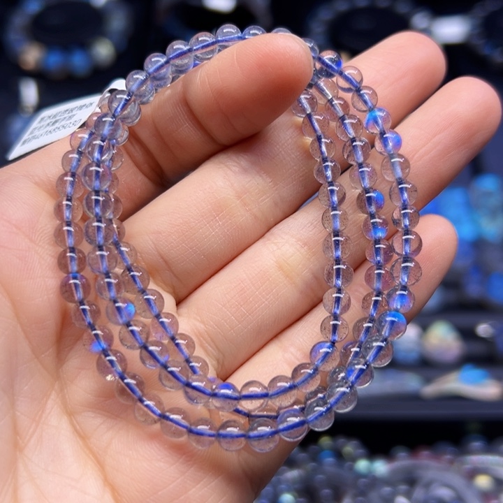 拉长石手串未镶嵌5左右