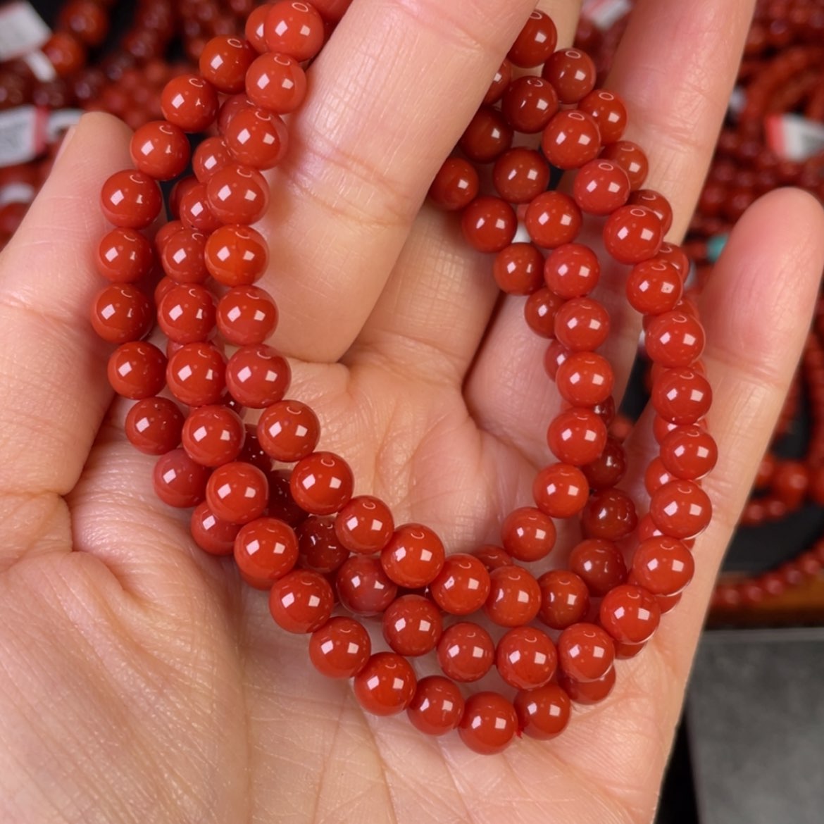 【闪购商品】未镶嵌南红玛瑙手链?****✨花