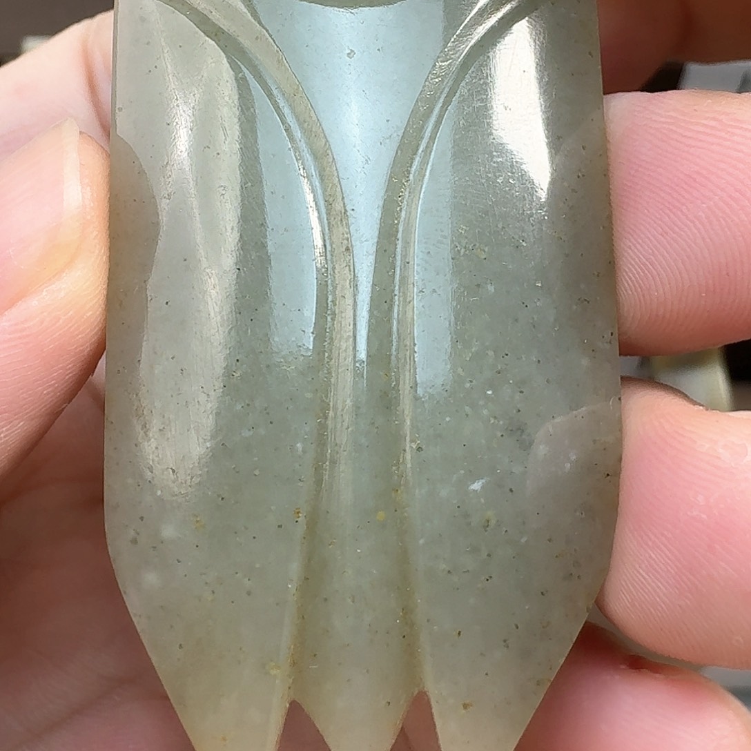 和田玉（糖玉）挂件未镶嵌凡*