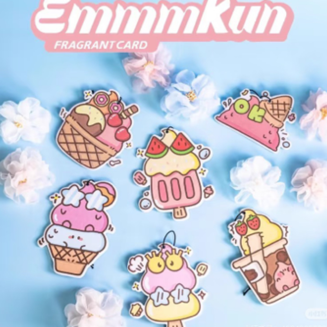 【团车拆盒】明星版EmmmKun眼碌碌清新一夏系列香片盲袋盲盒潮玩