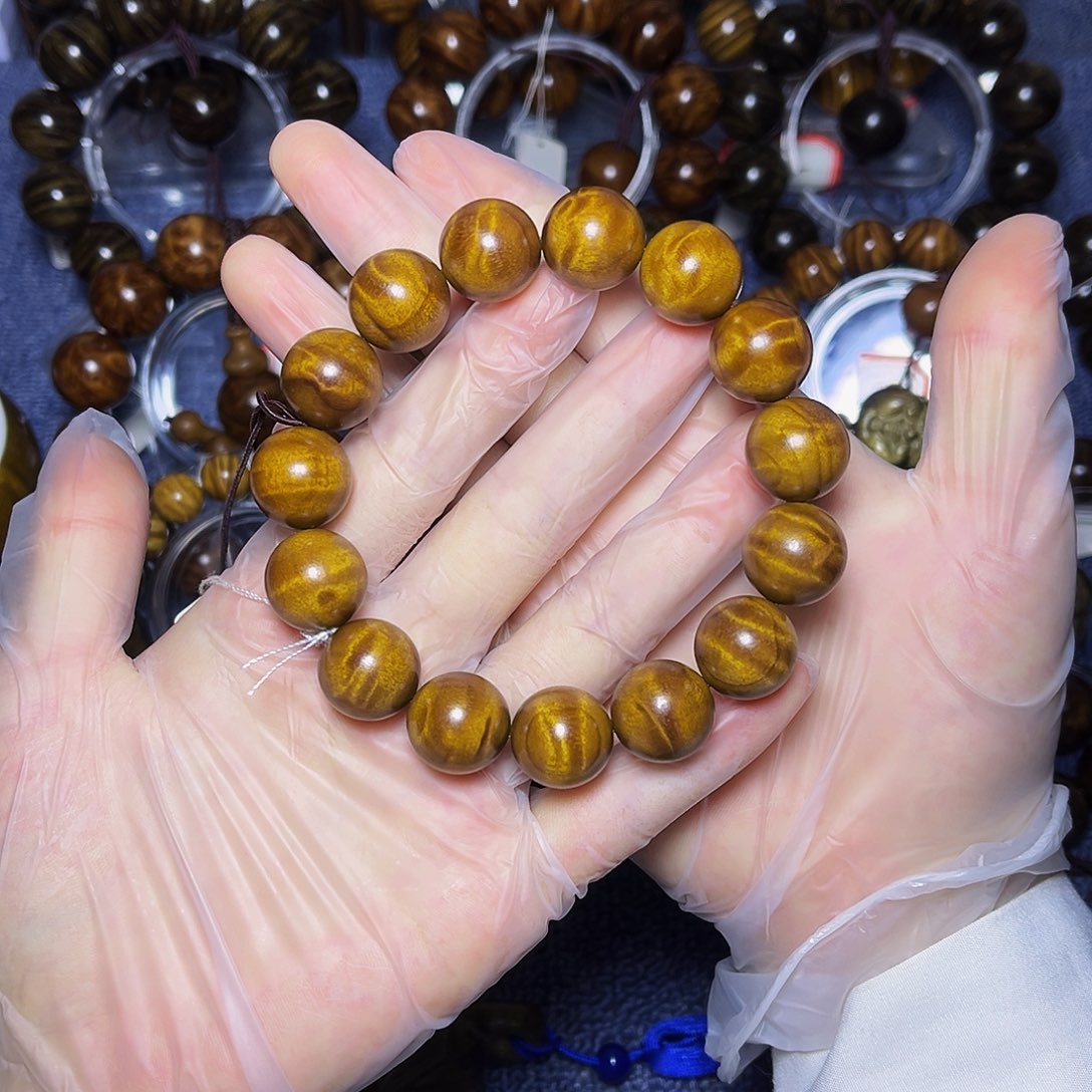 手串/手链楠木（金丝楠）1.5枯木闪电老料药香