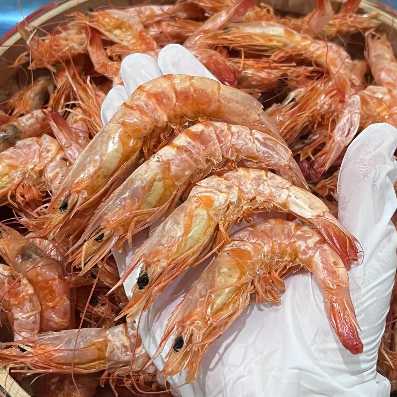 创记 汕尾虾干中大号直虾烤脆海鲜人小孩孕妇补钙