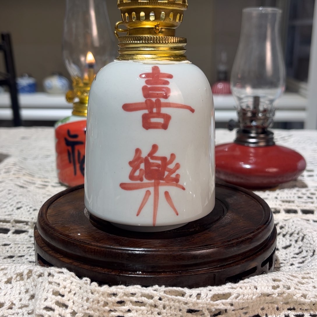 摆件景德镇陶瓷香薰灯
