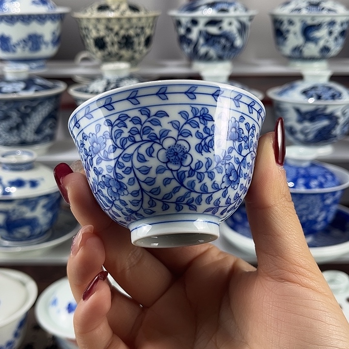 景德镇溪山居手工手绘