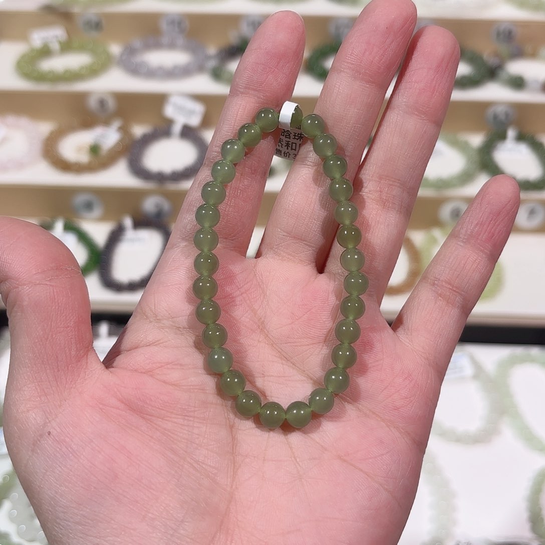 和田玉手链未镶嵌