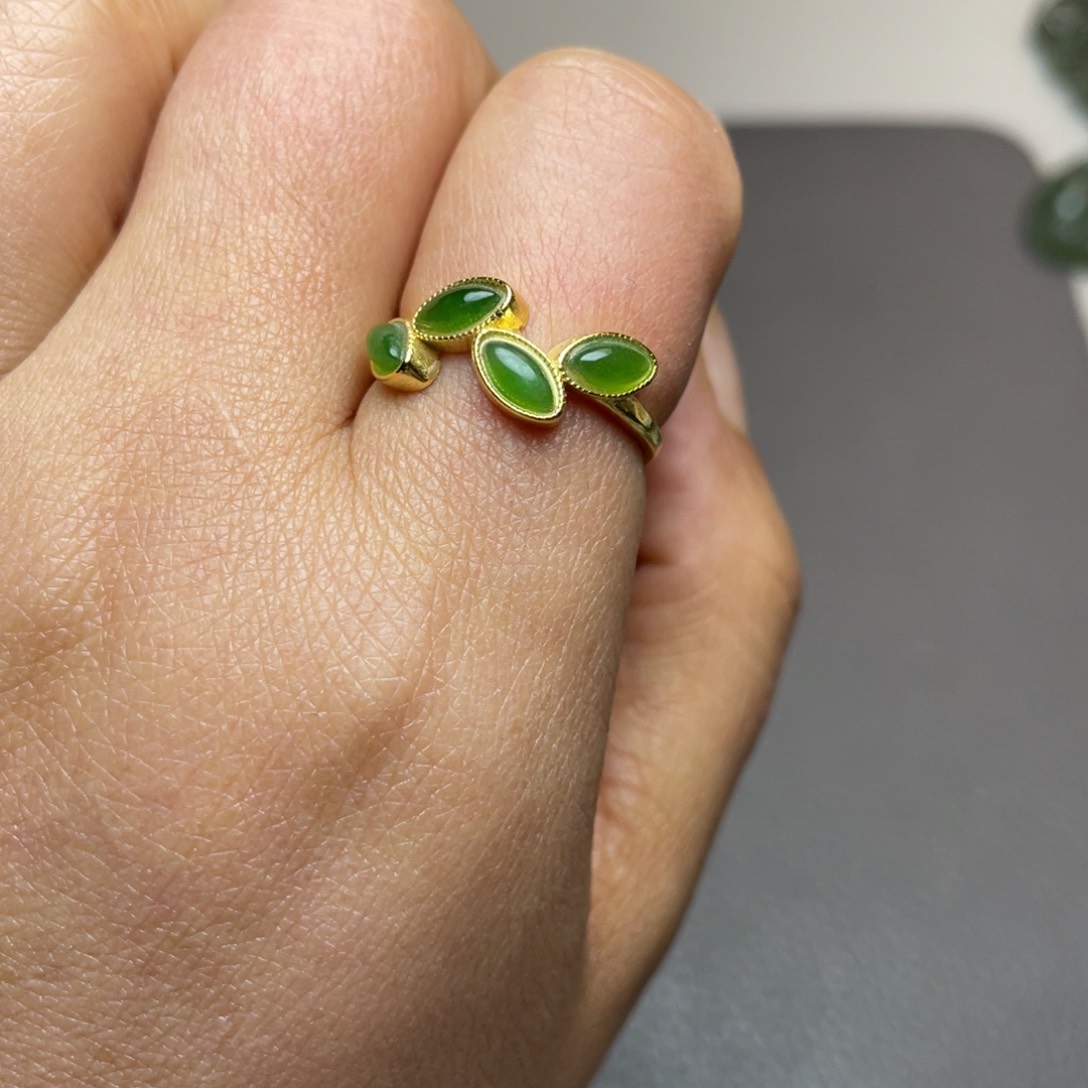 和田玉颈饰银S925镶嵌