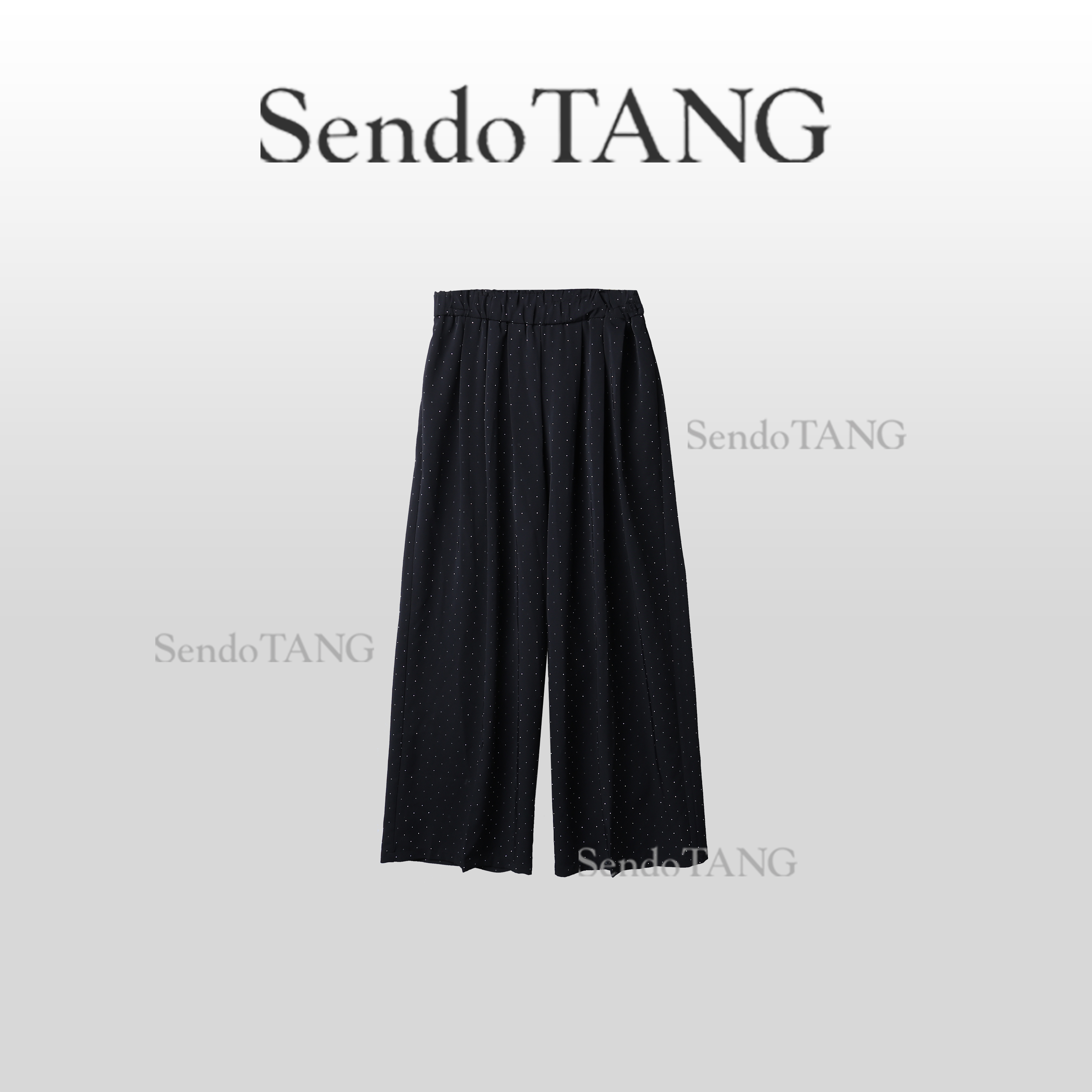 【坠入星河】微胖大码女装设计夏季时尚宽松显瘦胖妹妹裤子