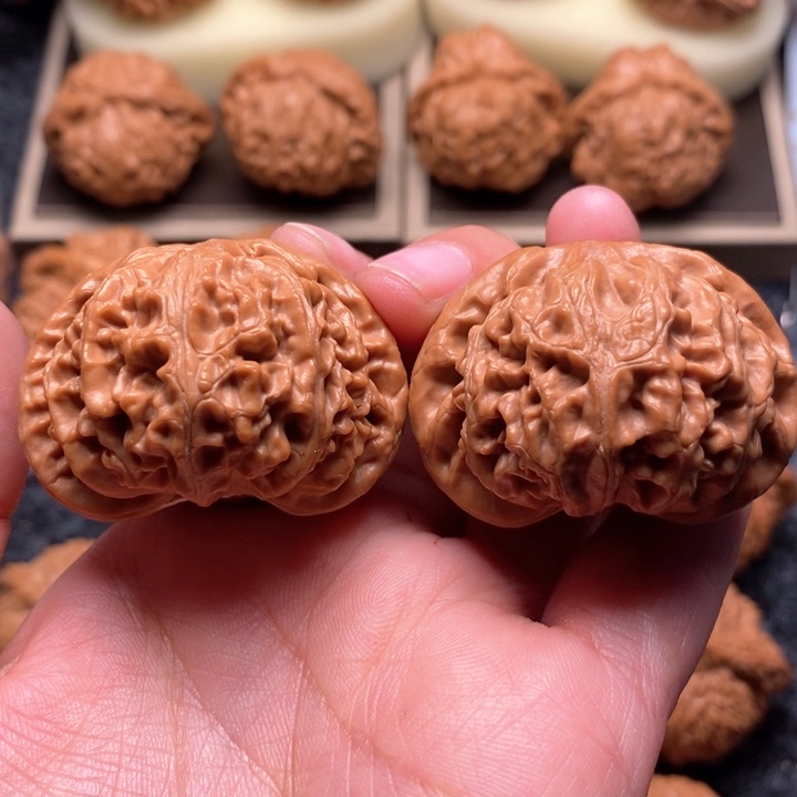 文玩核桃把件精品宫灯42