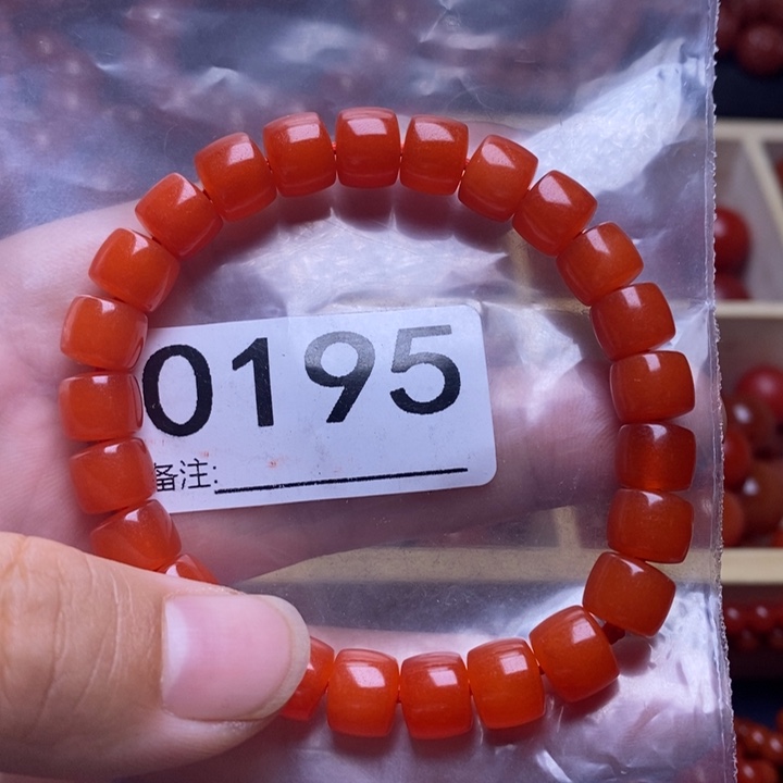 南红玛瑙手链未镶嵌羊*