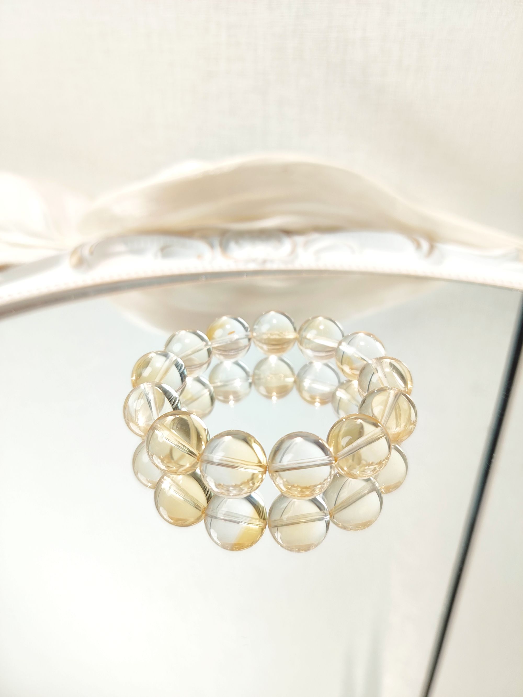 【6637定制黄水】butuibuhuan 童屿境~天然水晶原创手串