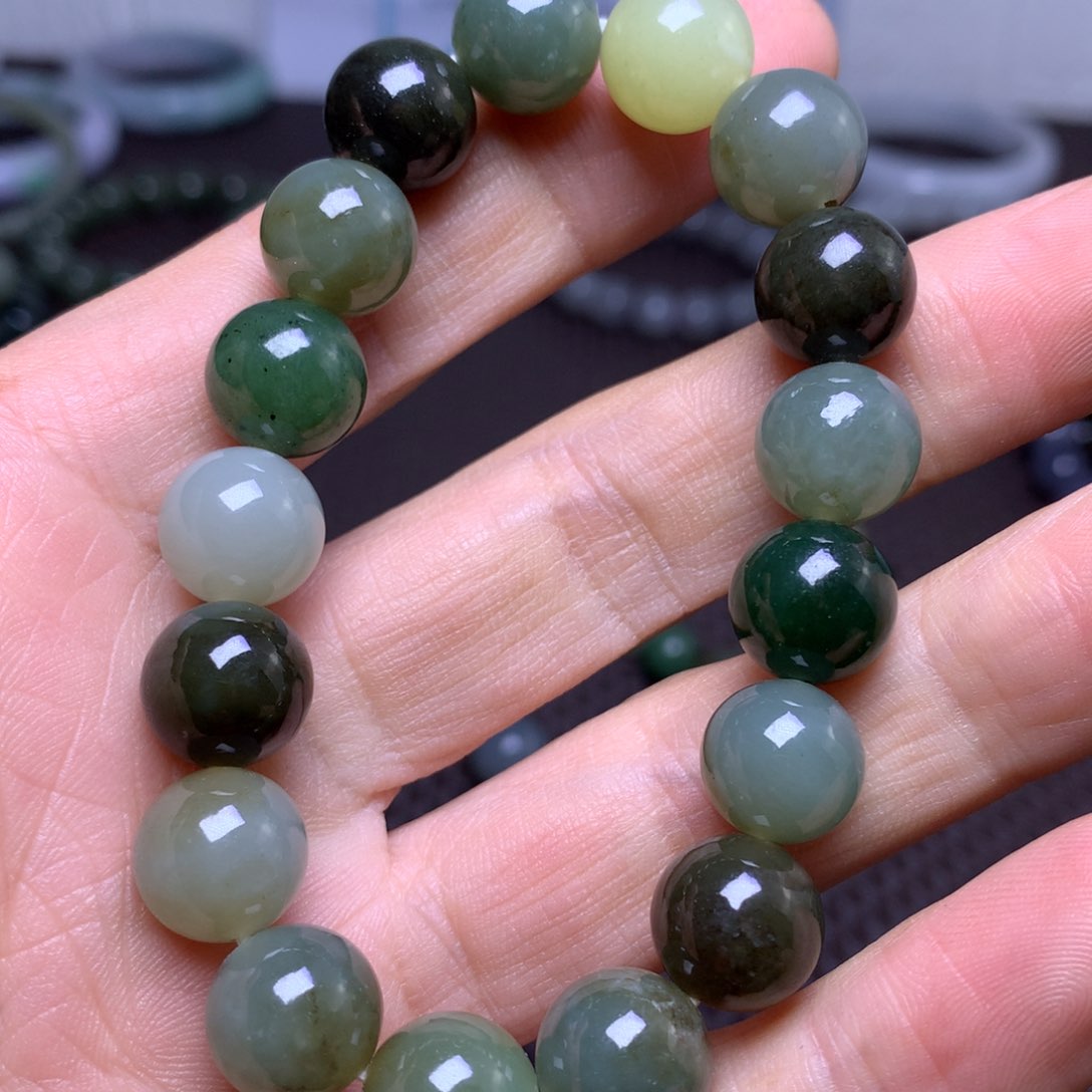 未镶嵌手串和田玉