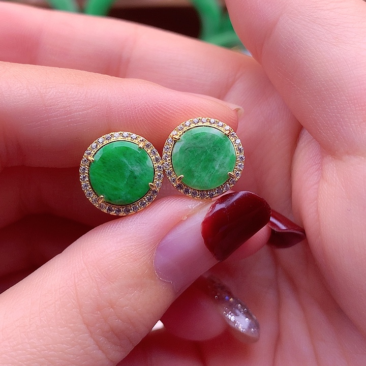 翡翠颈饰银S925镶嵌翡翠