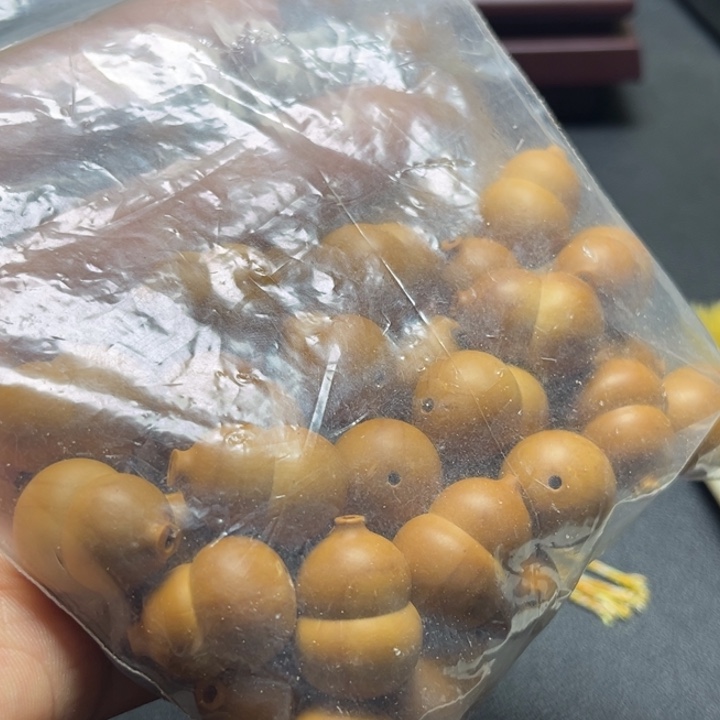 苍***茫橄榄核手串/手链橄榄核雕葫芦微瑕