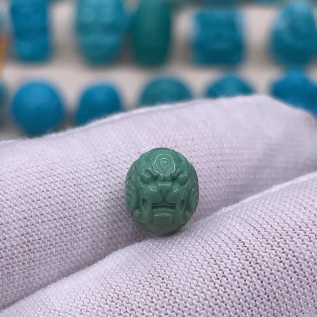 未镶嵌绿松石配珠