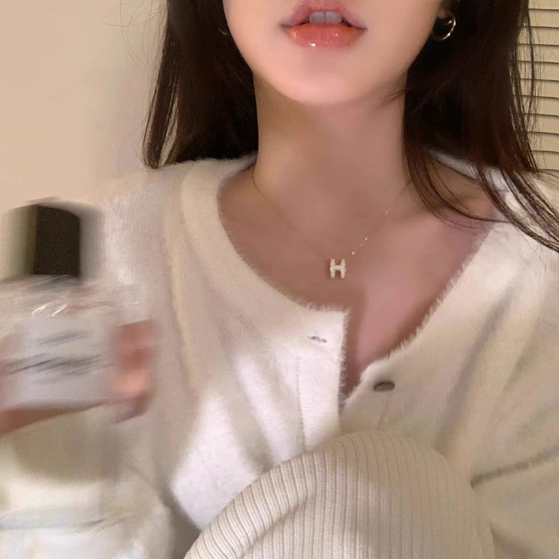 钛钢项链 养马人经典H项链012-115