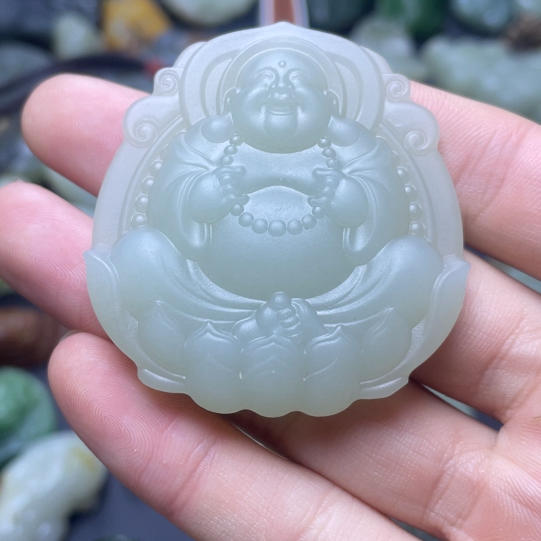 吊坠(不含链)未镶嵌和田玉