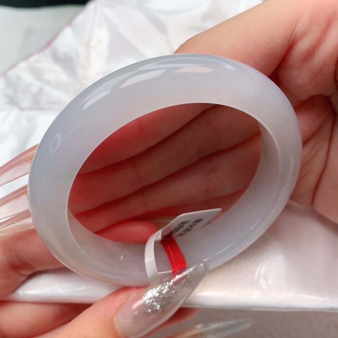 未镶嵌手镯翡翠正圈55