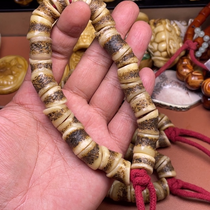 驼骨摆件人工羊哦