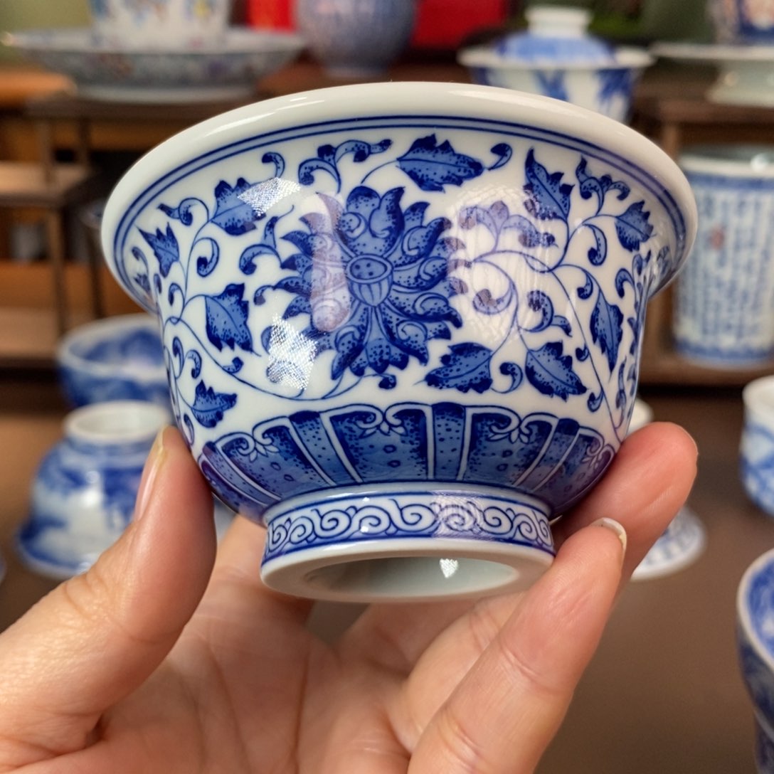 景德镇陶瓷手工手绘