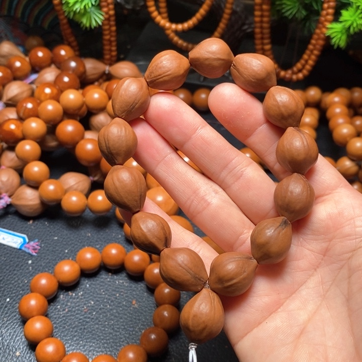 橄榄核手串1.5原籽铁核