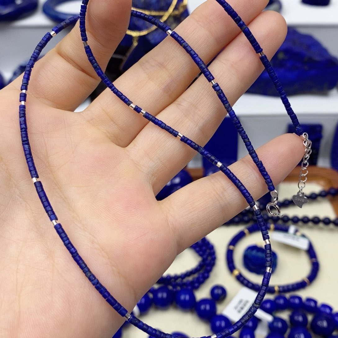 青金石颈饰未镶嵌