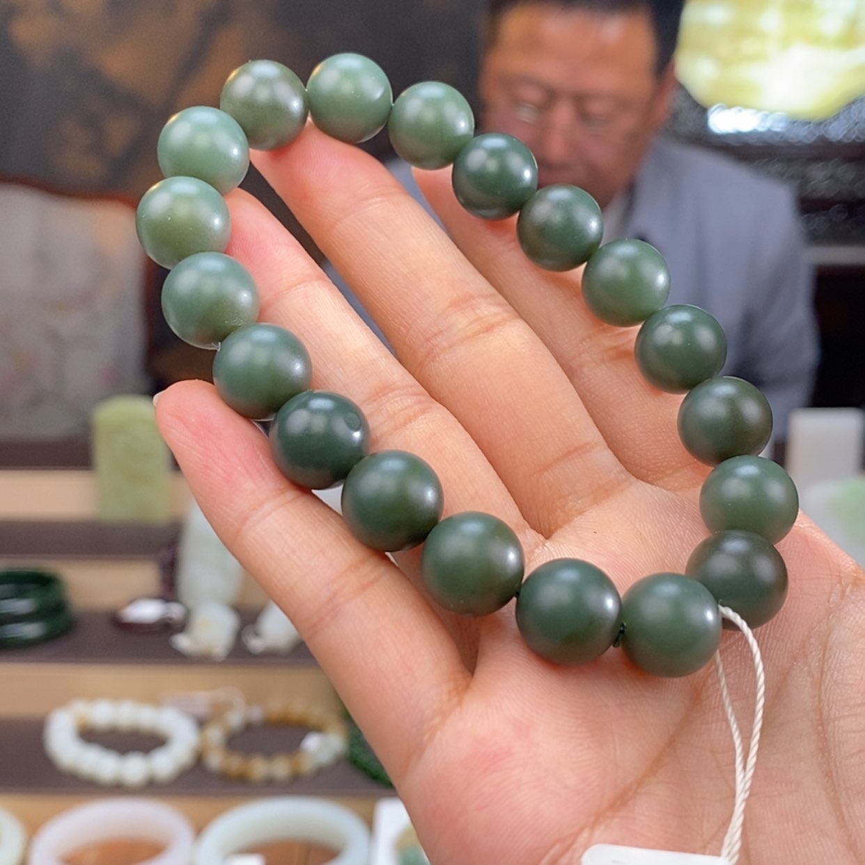 【闪购商品】和田玉手串未镶嵌