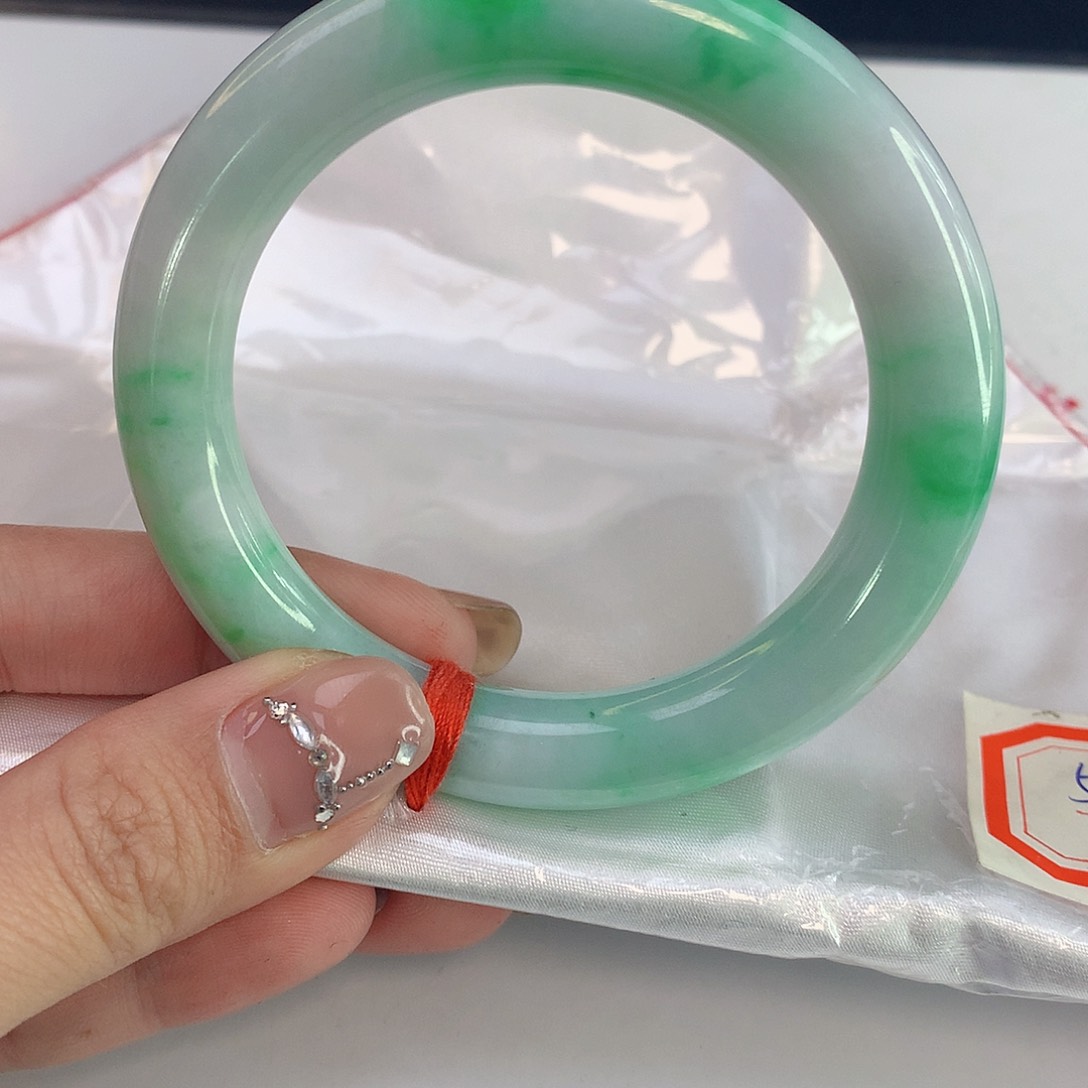 翡翠手镯未镶嵌娟天然A货翡翠108