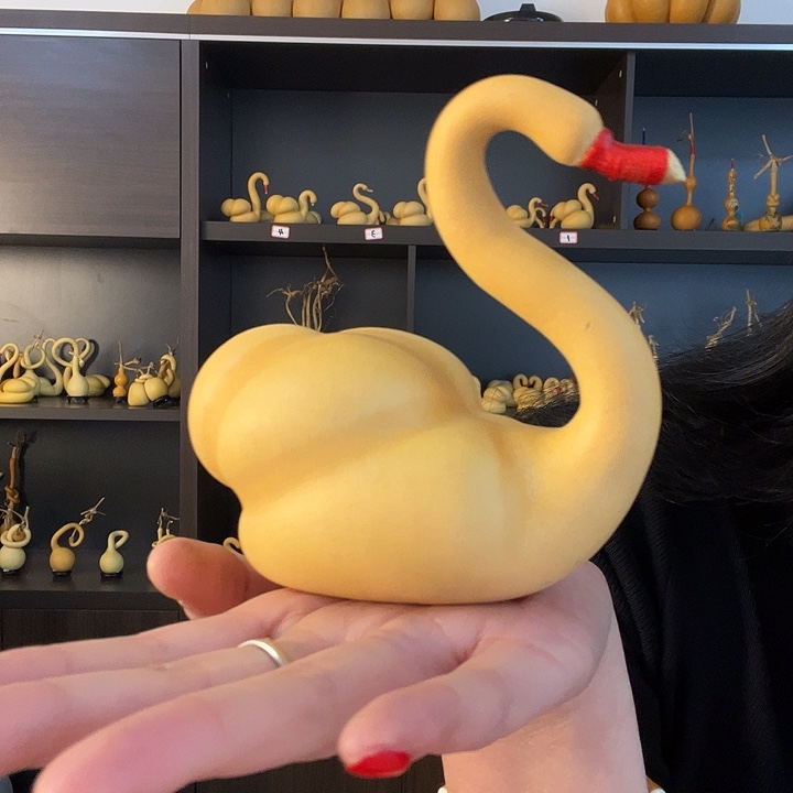 原***鸭葫芦制品葫芦摆件