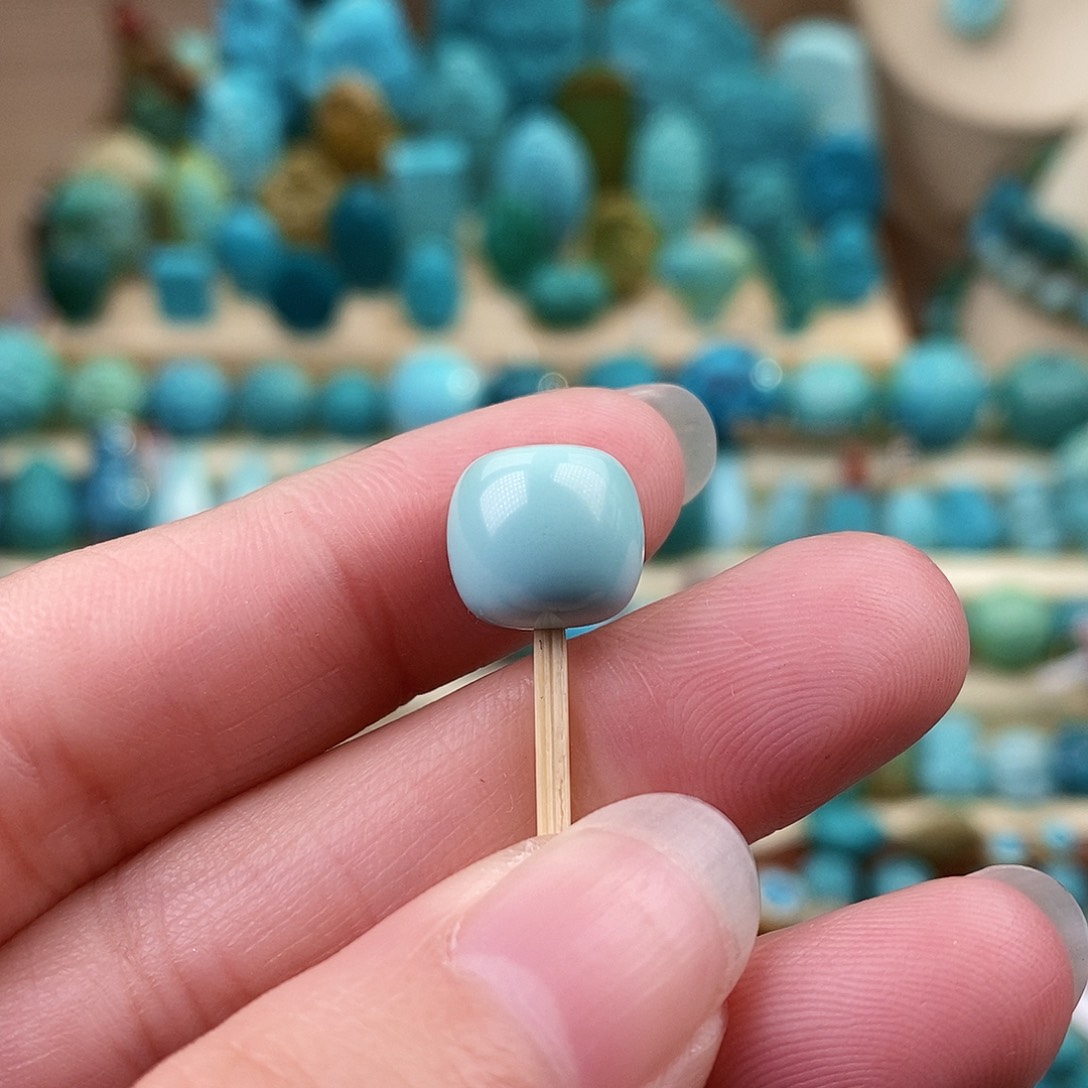 绿松石珠宝奇石未镶嵌