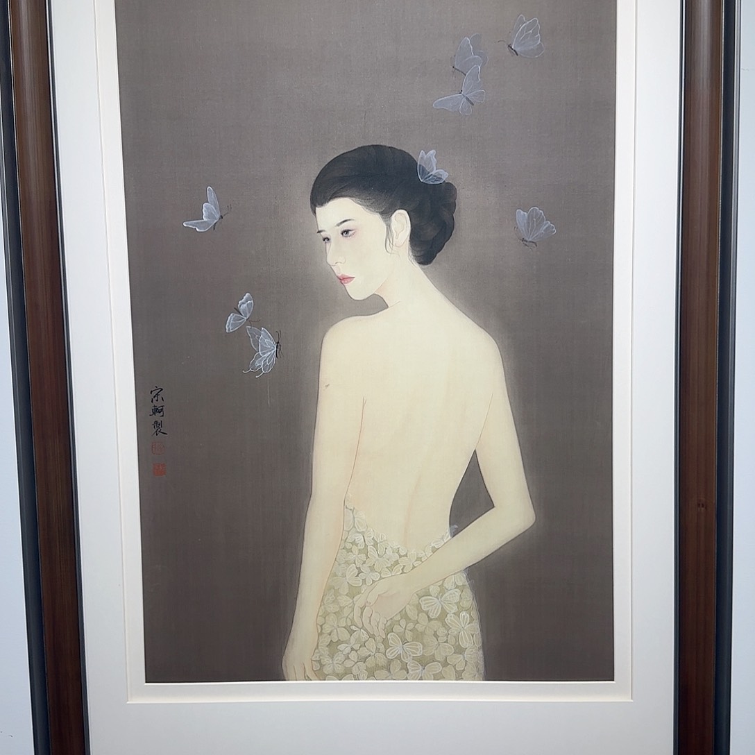 国画艺术家的作品