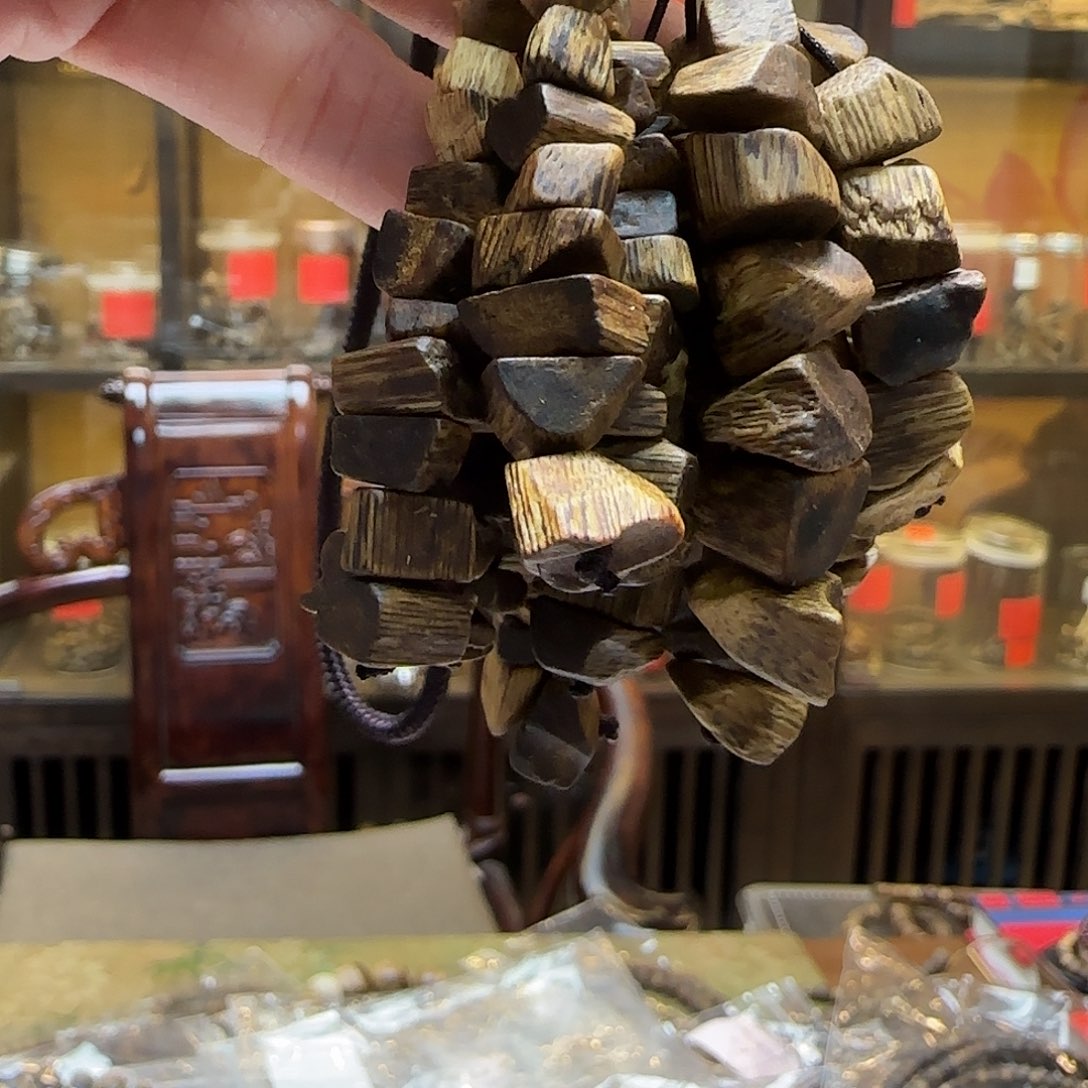 沉香沉香碎屑麦穗车挂 多样性随机一串